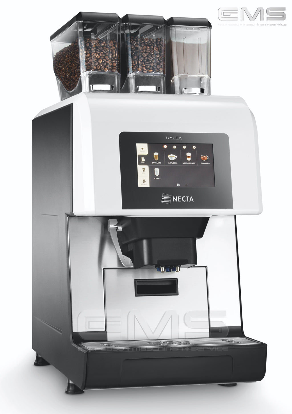 Necta Kalea 2x Espresso + 1x Instant + Frischmilch